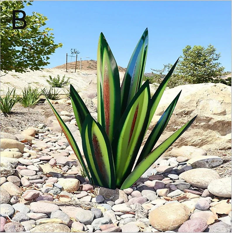 Anti-rust Metal Tequila Agave Plant - Image 13