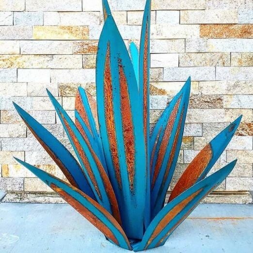Anti-rust Metal Tequila Agave Plant - Image 6