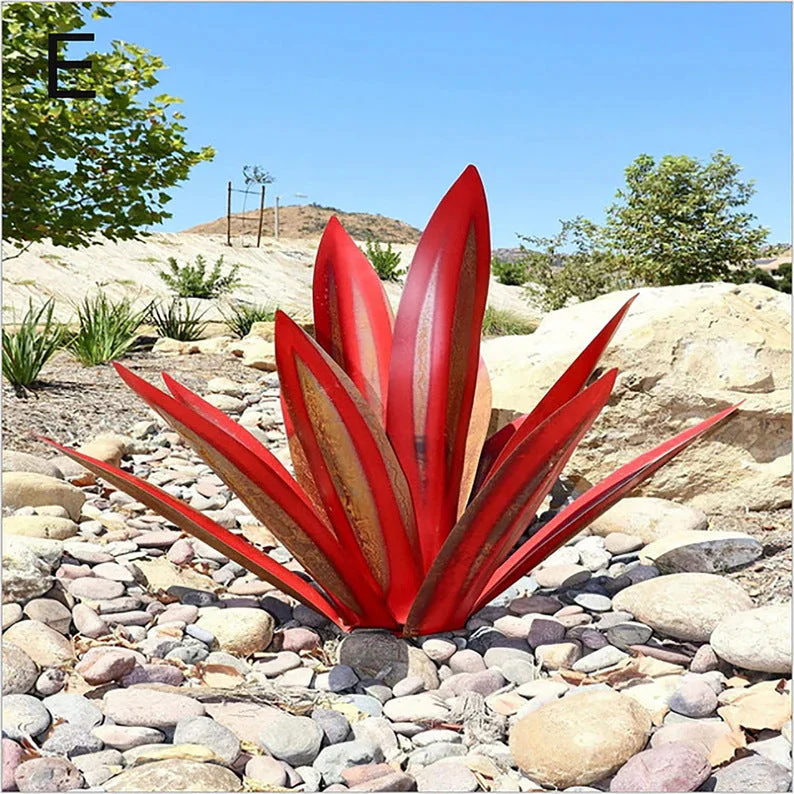 Anti-rust Metal Tequila Agave Plant - Image 8