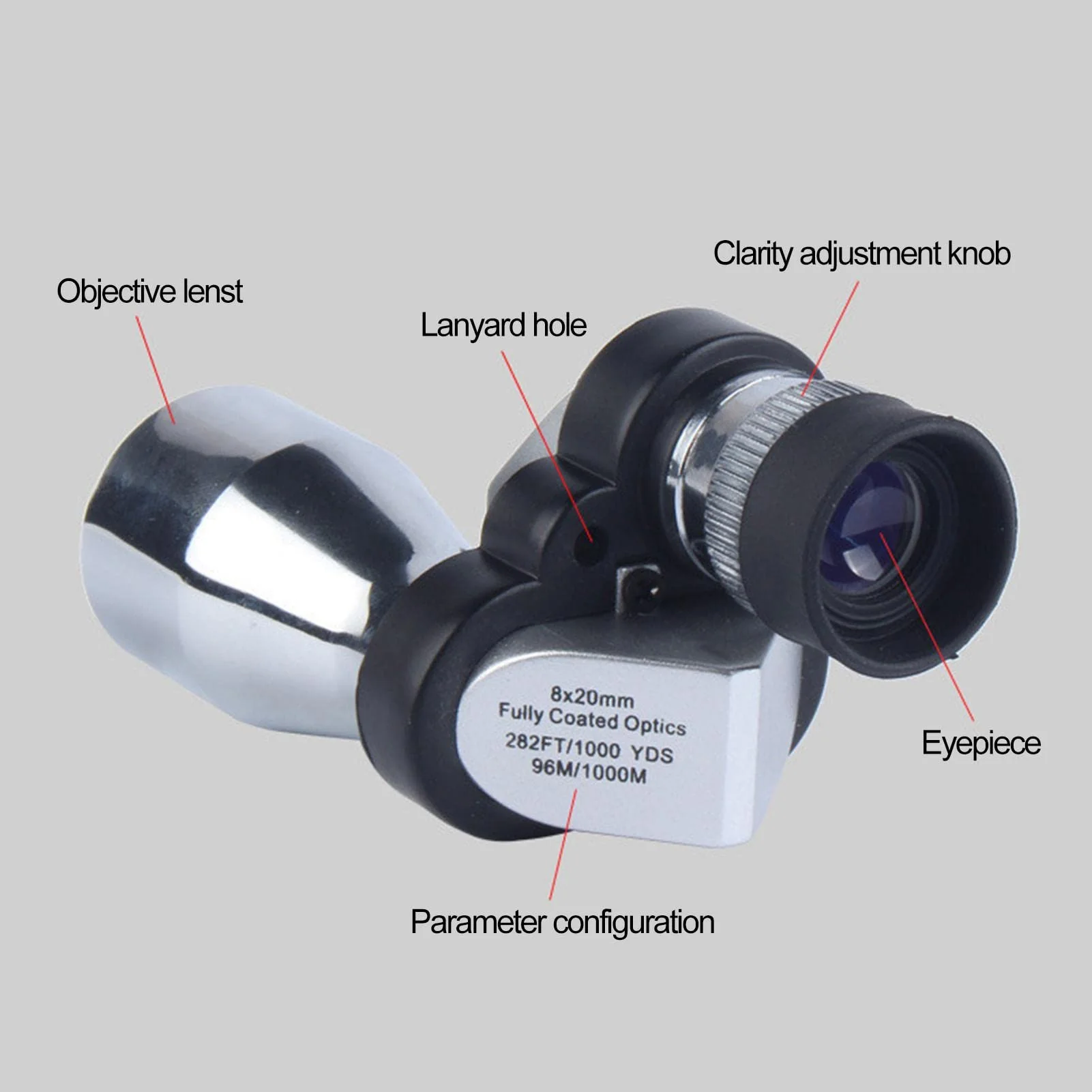 Mini Monocular Scope High-definition Low-light Night Vision - Image 7