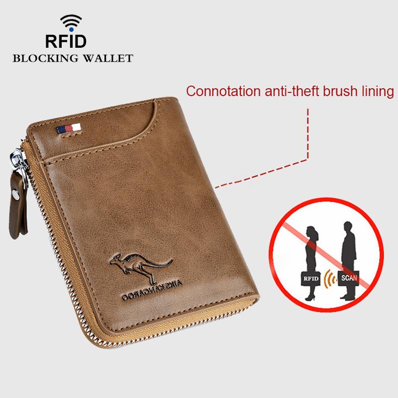RFID Protected Leather Wallets For Men - Image 4