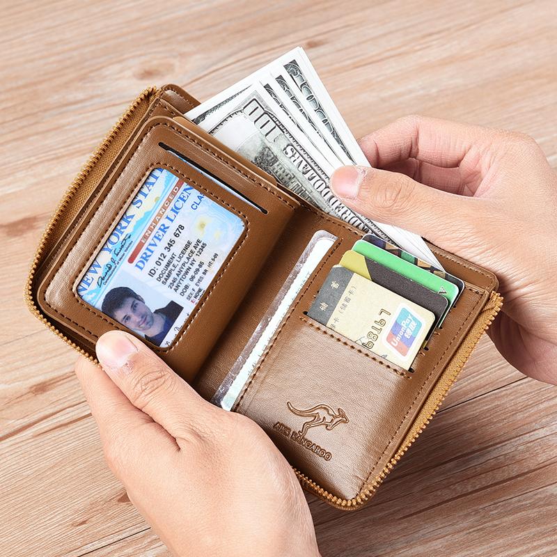RFID Protected Leather Wallets For Men - Image 9