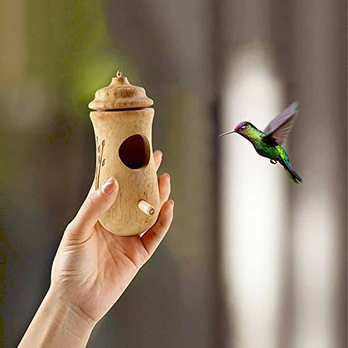 Sherum Wooden Hummingbird House - Image 7